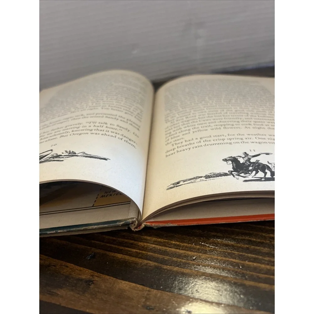 The Covered Wagon May Manner Florian 1944‎ First Edition